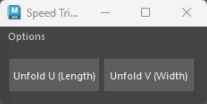 Speed Trim multi select