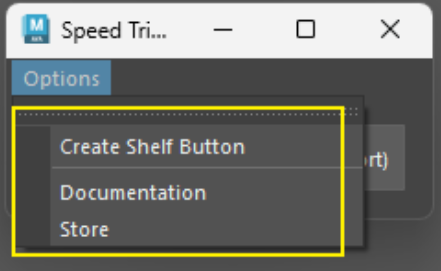Speed Trim multi select