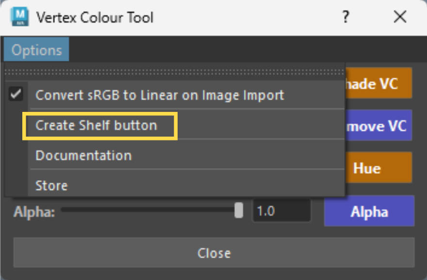 Vertex Colour Tool